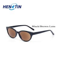 {Paopao glasses}Henotin แว่นอ่านหนังสือฤดูใบไม้ผลิบานพับย้อนยุคผู้ชายผู้หญิงแมวตากรอบแว่นตารวมถึงแว่นกันแดดตกแต่งแว่นตา