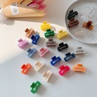 【YF】¤◈♤  Korean Color Hair Clip Jaw Wholesale Klein Frosted Hairpin Accessories