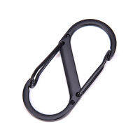 ?【Lowest price】MH 1PC multifunctional กลางแจ้ง carabiners S-Shape hooks สแตนเลส QuickDraw