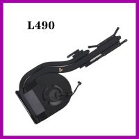 For Lenovo ThinkPad L490 Laptop CPU Cooling Fan And Heatsink SWG Discrete Graphics FRU 02DM002 02DM003 02DM004