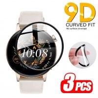 9D Protective Film For Huawei Watch 3 Pro 42mm 43mm 46mm Runner Full Screen Protecto For Huawei Watch GT 2 Pro GT 2E (Not Glass)