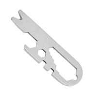 Key Chain Tool Card Multi-function Wrench Tool Exquisite Details Repair Tool for Outdoor Adventures Family Gardens and Camping upgrade