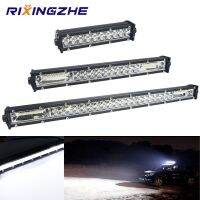 RXZ LED light bar4800/9500//14400LM 7 13 20 inch 60W 120W 180W Combo spot led Work light bar for Tractor Boat 4WD Work light