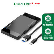 Hộp đựng ổ cứng UGREEN US221 Đựng ổ 2.5 inch SSD HDD hỗ trợ lên đến 6TB vỏ