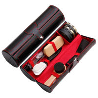 1 Set Leather Shoes Polish Cleaning Kit Keep Shiny Clean Tools for Shoes Bags New