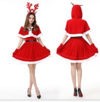 พร้อมส่งในไทย CP161.2 ชุดกวางเรนเดียร์ ชุดคริสต์มาส ซานตาครอส ซานต้า แซนตี้ Dress for reindeer Santa Santy Suit Christmas Santa Claus Costumes Festival Cosplay Fancy Outfit