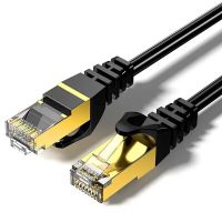 สาย RJ45เครือข่ายอีเทอร์เน็ตแพทช์ Cat7สายเคเบิลกันน้ำกลางแจ้งสำหรับพีซีแล็ปท็อป