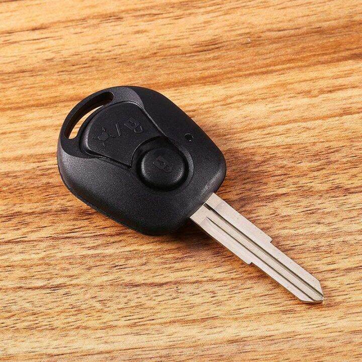 2-buttons-remote-key-shell-for-actyon-uncut-blade-key-fob-cover-case-replacement