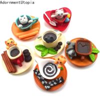 【cw】 5PCS Figurine Miniature Garden Decoration Accessories Bonsai Ornament