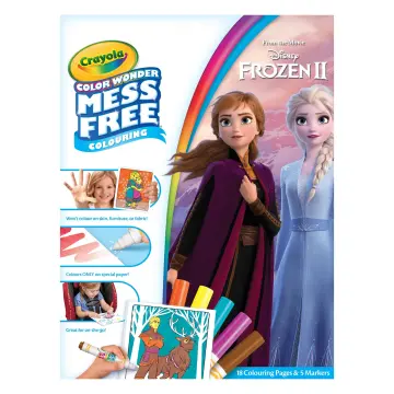  Crayola Frozen 2 Inspiration Art Case, 100 Art & Coloring  Supplies, Gift for Kids, Ages 5, 6, 7, 8 : Toys & Games