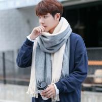 {Warm scarf}2021ใหม่ในช่วงฤดูหนาวผู้ชายผ้าพันคอผู้ชายออกแบบยี่ห้อข้นลายสก๊อตผู้หญิงที่อบอุ่นแคชเมียร์ผ้าคลุมไหล่ผ้าพันคอสบายๆพู่ผ้าพันคอ