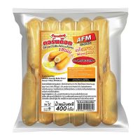 ใหม่ล่าสุด! เอเอฟเอ็ม คอร์นด๊อกไส้กรอกแช่แข็ง รสเนย 400 กรัม AFM Frozen Corn Dog Chicken Sausage Butter Flavor Skewer Fritter 400g สินค้าล็อตใหม่ล่าสุด สต็อคใหม่เอี่ยม เก็บเงินปลายทางได้