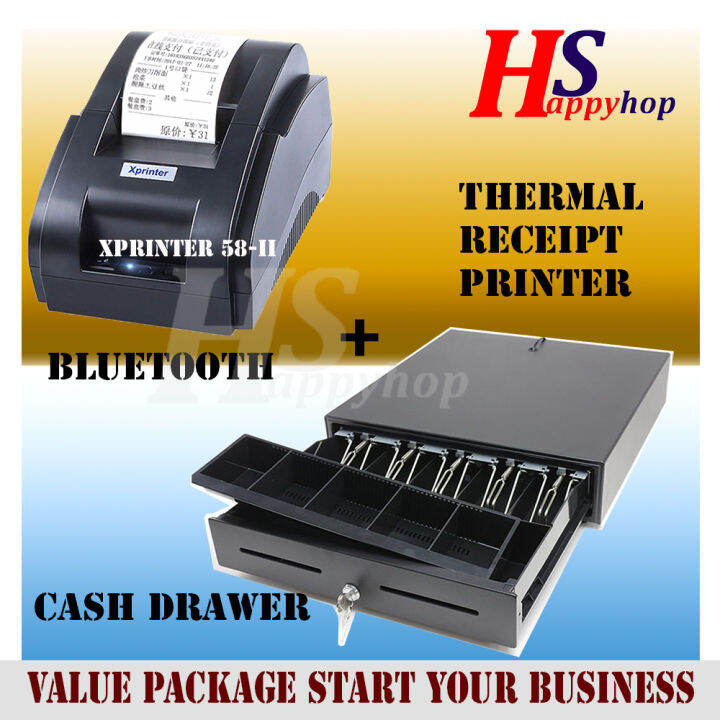 Geomaster (Bluetooth Connect ) Cash Drawer and Receipt Printer