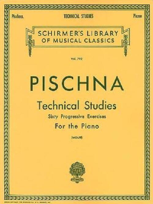 Pischna Pischna: การศึกษาทางเทคนิค: 60เปียโนทีละขั้นตอนEtudes J Pischna:∝