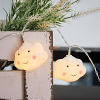 Cute Cloud Lights Christmas LED String Light Garland Outdoor Indoor Home Decoration Strip Bedroom Decorative Lamp