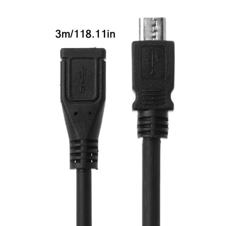 micro-usb-female-to-male-data-sync-extension-cable-cord-for-samsung-mobile-phone-tablet-0-3m-1m-2m-3m-5m-cables-converters