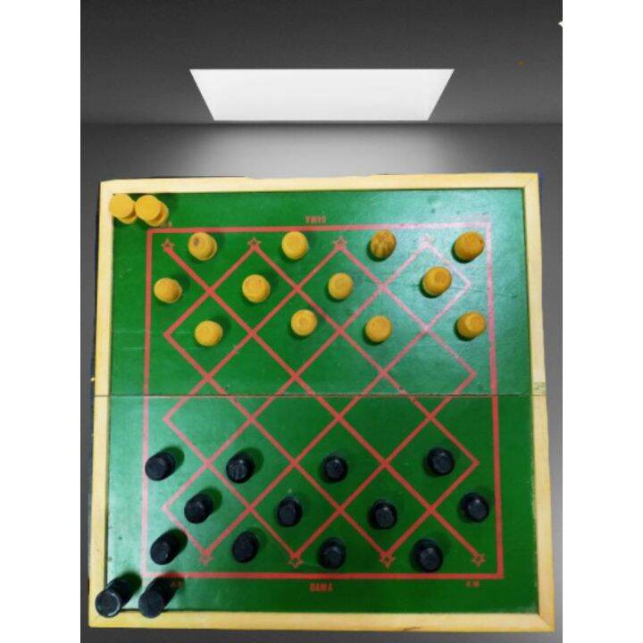 dama board game foldable wood Lazada PH