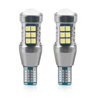 LED ถอดรหัสไฟถอยของ Nuyao Automobile T15สัญญาณเลี้ยว T20ไฟท้ายกระพริบ27SMD 3030 Hwmyi