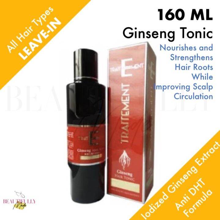 TraitEment Ginseng Hair Tonic 160ml Improved Anti DHT Formulation Lazada Singapore