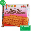 Bánh quy phủ đường coconut cracker gói 180g bạc vuông - ảnh sản phẩm 1