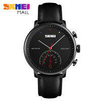 SKMEI 1399 Men Quartz Watch Fashion Chic Business Wristwatch สายหนัง30M Waterproof