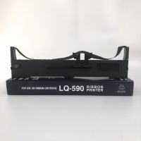 LQ 590 LQ-590H ผ้าหมึกพร้อมตลับ Ribbon สำหรับ EPSON LQ590 LQ590II FX890 s015329 FX890 LQ590 LQ590K LQ591 LQ689 VP-880