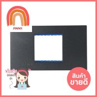 หน้ากาก 2 ช่องกลาง SIEMENS 5TG9 860-8PB04 สีดำWALL PLATE SIEMENS 5TG9 860-8PB04 2-GANG BLACK **มีบริการชำระเงินปลายทาง**