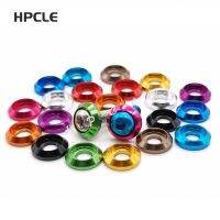 5 10pcs M2 M2.5 M3 M4 M5 M6 M8 colourful Aluminum button washer for button head screw ISO7380