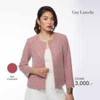 Guy Laroche Bomber Boucle Jacket แจ็คเก็ตทำงาน ใส่สบาย ไม่ร้อน (GZ2ARE)