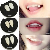 【YP】 4 size Teeth Fangs Dentures Props Costume Supplies Decorations Horror Adult Kids