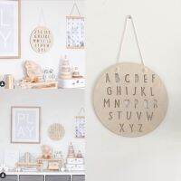 1Pcs Wall Hanging Ornaments Alphabet Slogan Kids Room Decoration Props Ornament