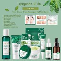 01 ชุดดูแลสิว 18 ชิ้น สารสกัดจากใบชา TEA TREE ACNE ฟื้นฟูปัญหาสิวจบในชุดเดียวในทุกขั้นตอน