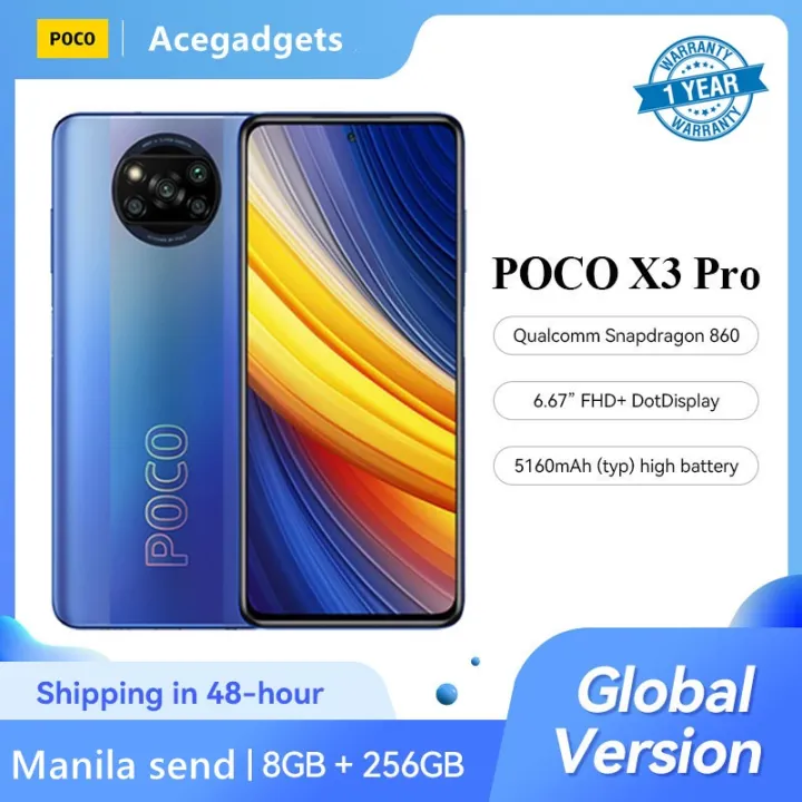 Xiaomi Poco X3 Pro Global Version 8gb256gb Snapdragon 860 Sma Lazada Ph 3679