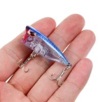 【hot】❒ 1PC Fishing Tackle Lures 6 Colors 4cm Bass Baits 8 Bait