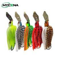 Mycena 9G/13G/16G/19G Chatter bait spinner bait weedless fishing lure Buzzbait wobbler chatterbait for bass pike walleye fish Lures Baits