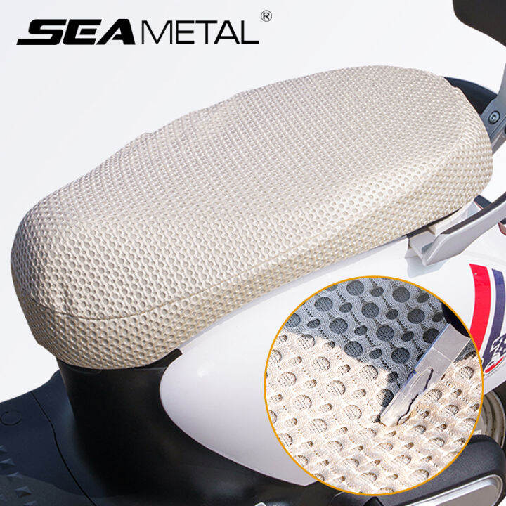 SEAMETAL 3D Motorcycle Seat Pad Electric Vehicle Battery Car Seat