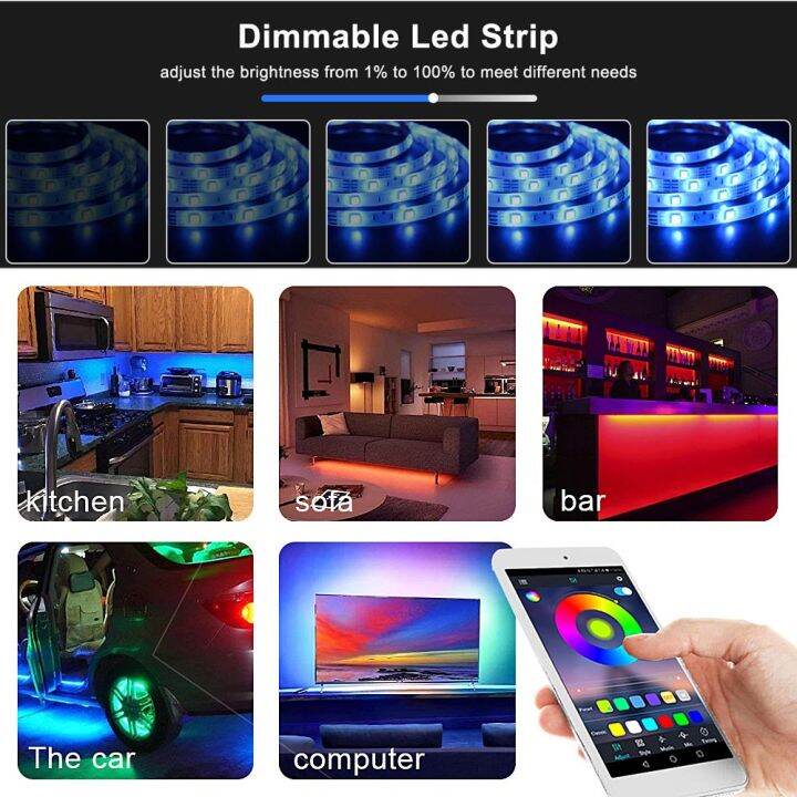 luminous-tape-festoon-wifi-led-strip-light-12v-rgb-5050-bluetooth-neon-ribbon-led-stripe-with-app-alexa-remote-control-for-room-led-strip-lighting