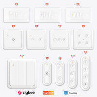 ZigBee 3.0 Wireless 12 Push Button Remote Tuya Scene Automation Control Switch Smart Life Alexa