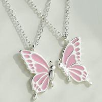 Best Friends Necklaces Butterfly Birthday Gift Best Friend Girl - 2pcs Necklaces - Aliexpress