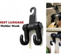 ตะขอแขวนของในรถยนต์ เกี่ยวเบาะ ตะขอเกี่ยวของในรถยนต์ Hook กล่องเก็บของกระเป๋า HEADREST LUGGAGE CAR HOLDER HOOK T0067