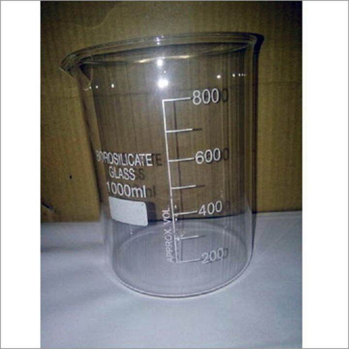 Beaker Low Form Borosilicate Glass 1000ml Lazada Ph 4423