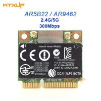 Atheros AR5B22 AR9462 802.11a 300Mbps/B/g/n การ์ด WLAN PCIE ขนาดฮาล์ฟมินิ Wifi Bluetooth 4.0ตัวแปลงเครือข่ายสำหรับ Hp 2170P 9470M