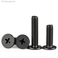 ☜✇ 10/ 20/ 50pcs Black 304 Stainless Steel Cross Phillips Ultra Thin Flat Wafer Head Screw CM M1.6 M2 M2.5 M3 M4 M5 M6 for Laptop