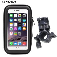 Phone Holder Universal Bike Motorcycle Mobile Stand Waterproof Bag for iPhone X 8 S8 S9 GPS Bicycle Holder Handlebar Bag