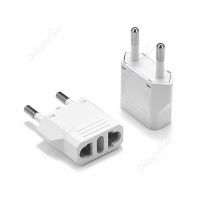 ✽■ EU European Socket US AU KR Plug Adapter Japan China US To EU Travel Power Adapter Electric Converter Charger Socket AC Outlet