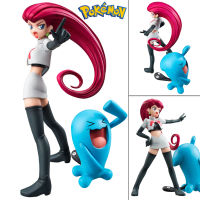 Model โมเดล Figure ฟิกเกอร์ จากการ์ตูนเรื่อง G.E.M Pokemon Series Team Rocket แก๊งร็อคเก็ต โปเกมอน Musashi &amp; Sonans มูซาชิ &amp; โซนานส์ Jessie &amp; Wobbuffet เจสซี่ &amp; วอบบัฟเฟต Ver Anime อนิเมะ การ์ตูน มังงะ คอลเลกชัน ของขวัญ New Collection Doll ตุ๊กตา manga