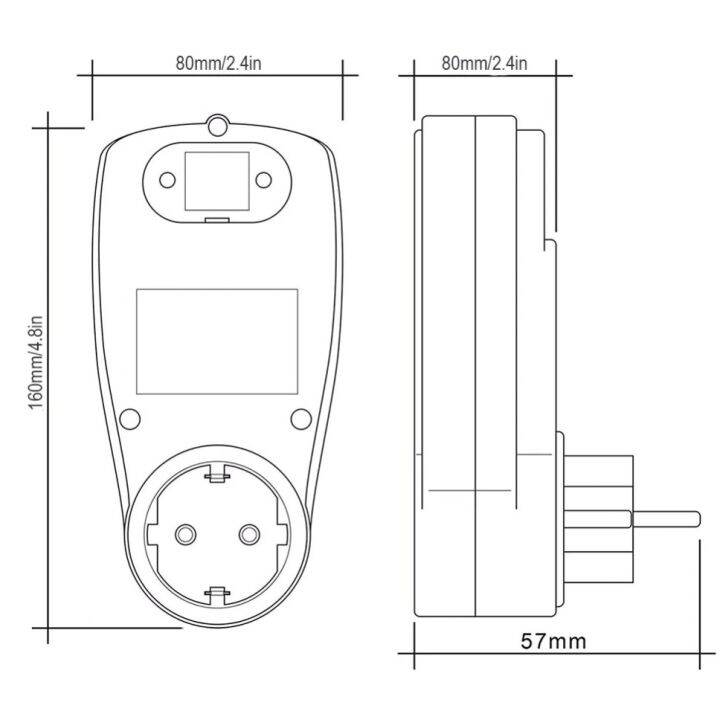 ปลั๊กมิเตอร์-วัดกระแส-แรงดัน-กำลังไฟฟ้า-แปลงเป็นค่าไฟ-digital-lcd-energy-meter-wattmeter-electricity-power-meter-measuring-power-analyzer