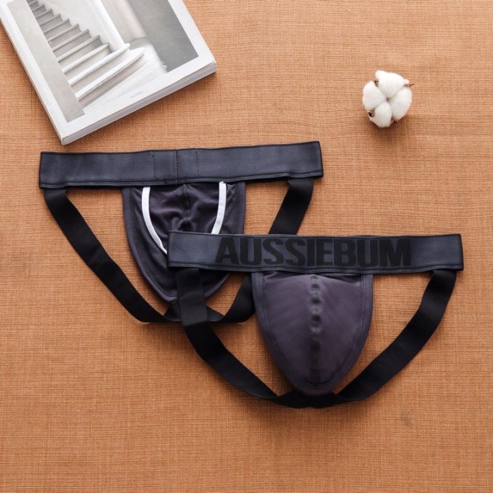 nf-พร้อมส่ง-ขายดีกางเกงในแฟชั่นชาย-aussiebum-ทรงjockstrap-ผ้าดีใส่สบาย-คู่รัก-ของขวัญ