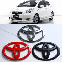 ตราโลโก้ TOYOTA วงกลม หน้ากระจัง ขนาด 10 x 15 cm. สำหรับ TOYOTA YARIS 2006-2011 โตโยต้า ยาริส เก่า