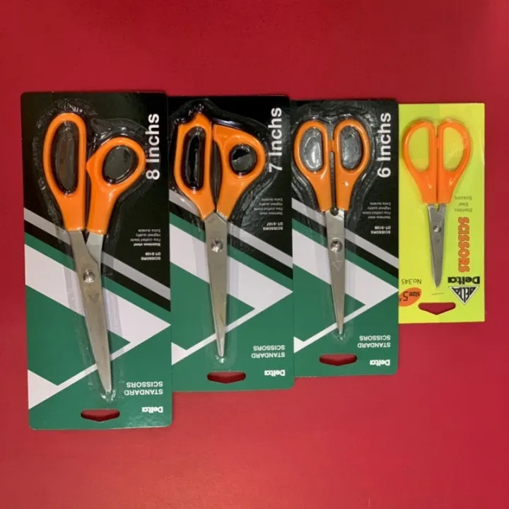 +ลดพิเศษ++ Delta กรรไกรอเนกประสงค์ Standard scissors size 5 8 ราคา
